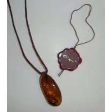 Pendentif ambre adulte